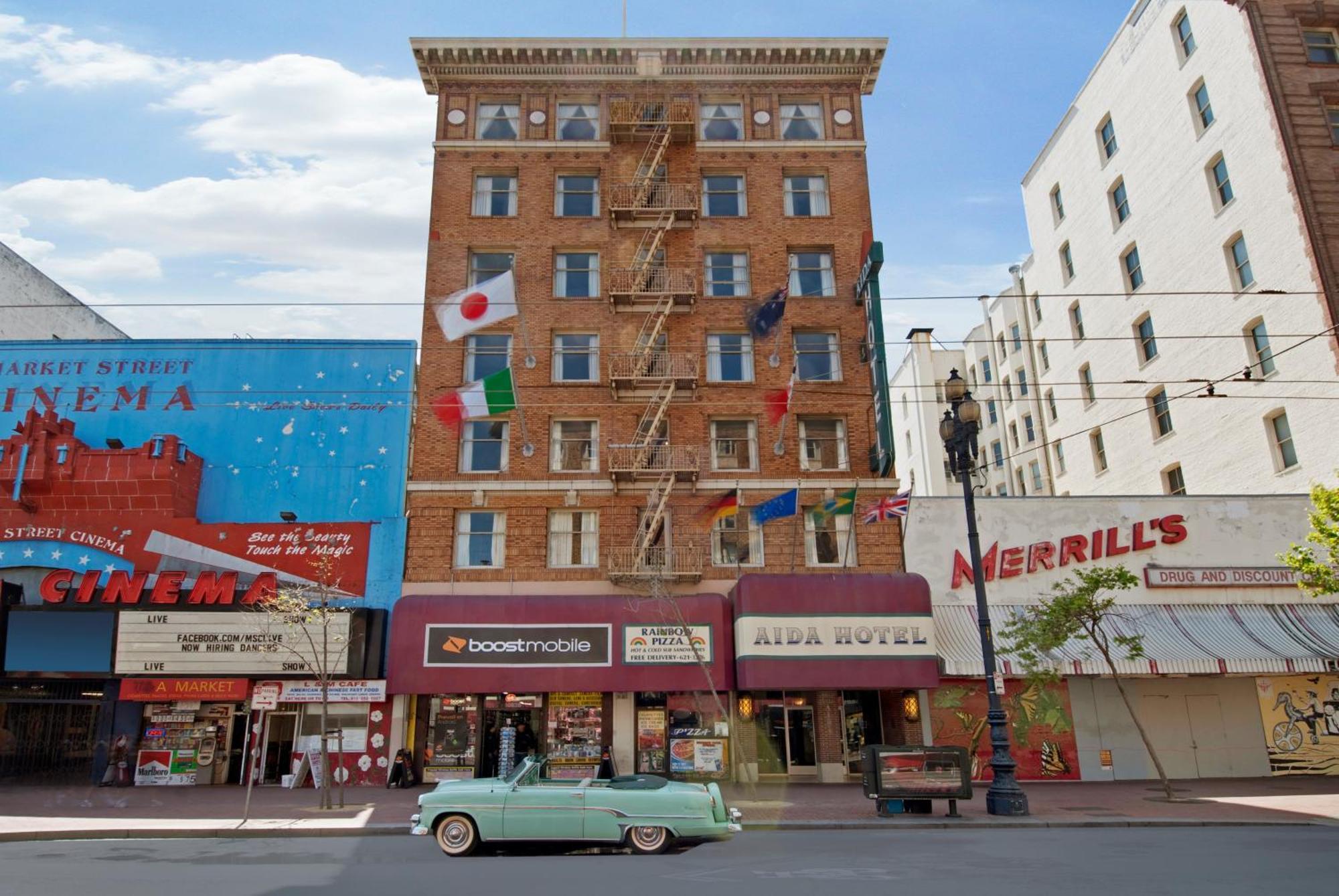 Aida Plaza Hotel San Francisco Exterior foto